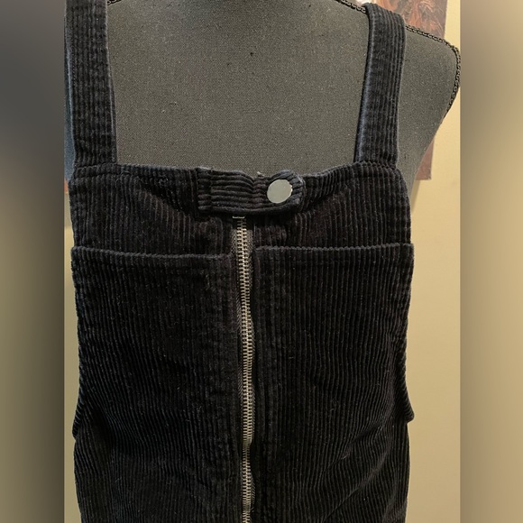 Forever 21 Black Corduroy Skirt Jumper - Picture 7 of 8